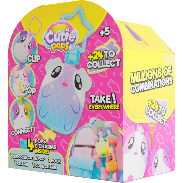 Фото - М'яка іграшка-сюрприз EOLO CUTIE POPS брелок (26742)