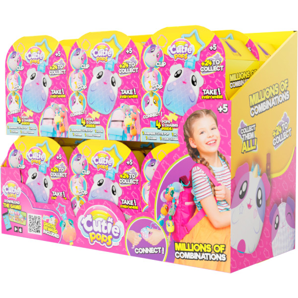 Фото - М'яка іграшка-сюрприз EOLO CUTIE POPS брелок (26742)