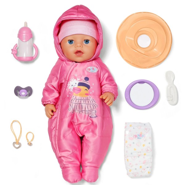 Фото - Лялька Baby Born серії Click & Play – ЗИМОВИЙ СТИЛЬ ЕММИ (43 см, з аксес.) (841228)