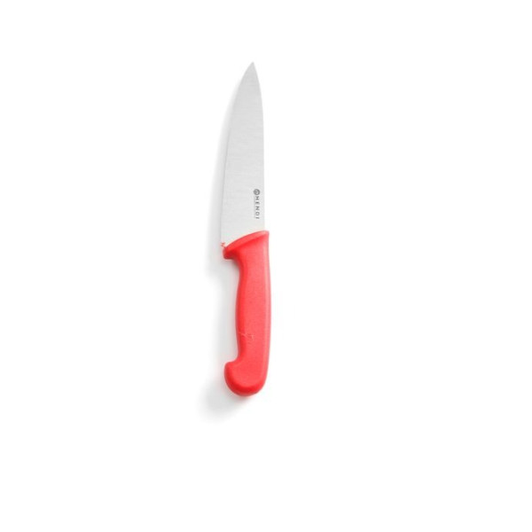 Фото - Ніж кухаря Hendi HACCP 240 мм Red (842720)
