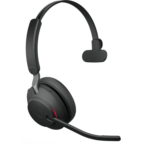 Фото - Гарнітура бездротова Jabra Evolve2 65 Link380a MS Mono Black (26599-899-999) Фото - Гарнітура бездротова Jabra Evolve2 65 Link380a MS Mono Black (26599-899-999)