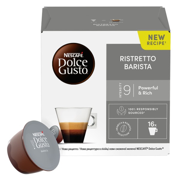 Фото - Кофе в капсулах Nescafe DOLCE GUSTO Ristretto Barista 16 шт. 104г