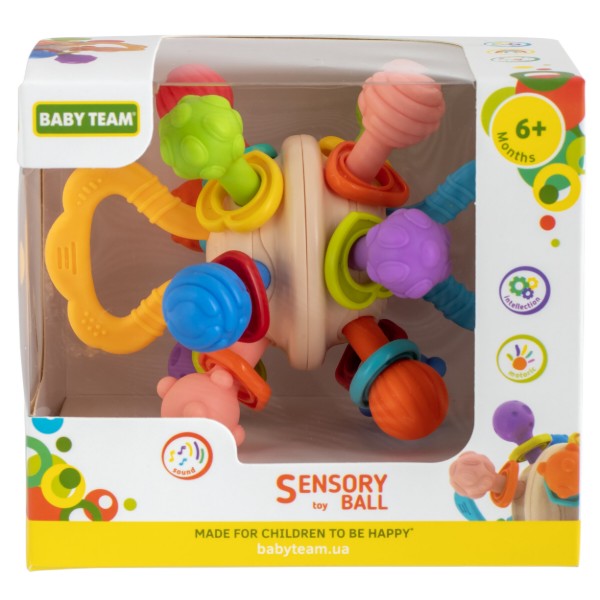 Фото - М'ячик для малюка Baby Team Сенсорний м'ячик (8451)