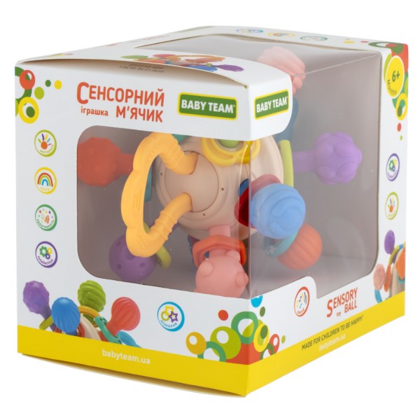 Фото - М'ячик для малюка Baby Team Сенсорний м'ячик (8451)