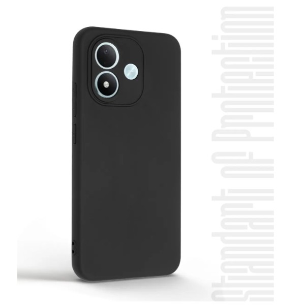 Фото - Чохол для смартфону Armorstandart Matte Slim Fit for Xiaomi Redmi Note 17 4G / 17 5G Camera cover Black (ARM92684)