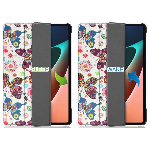 Фото - Чохол для планшету BeCover Smart Case for Samsung Galaxy Tab A11 Plus SM-X236B 11.0" Butterfly (714003)