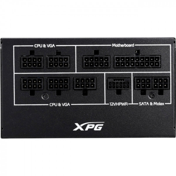Фото - Блок живлення для ПК ADATA XPG Core Reactor II 850W (COREREACTORII850G-BKCEU)