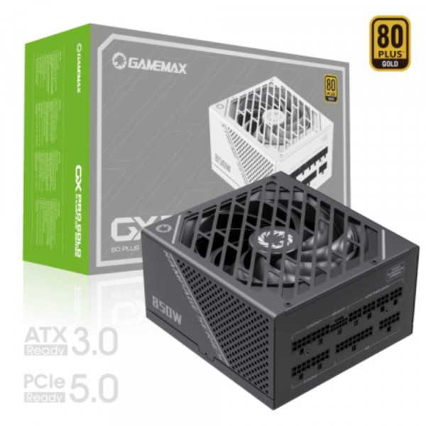 Фото - Блок живлення для ПК Gamemax ATX 850W (GX-850 PRO BK)