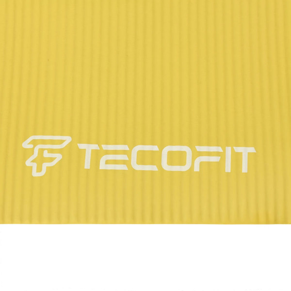 Фото - Килимок для йоги та фітнесу TECOFIT 183х61х1 см NBR Yellow (TOP20106462/4)