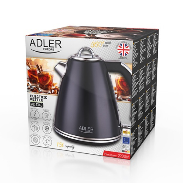 Фото - Электрический чайник Adler AD 1343 Black