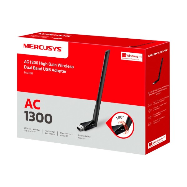 Фото - USB-адаптер сети WiFi Mercusys MA30H