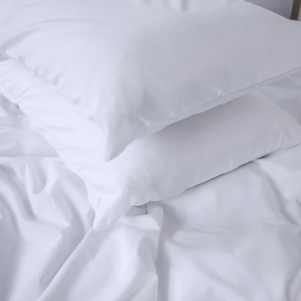 Фото - Простынь двуспальная MirSon Soft Elegance №18-0000 White 180х200 см (2200010915235)