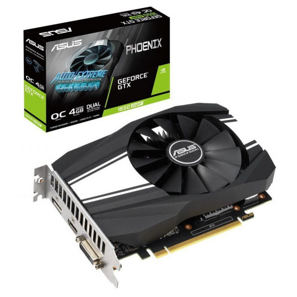 Фото - Видеокарта Asus GeForce GTX 1650 Super Phoenix O4G OC 4GB GDDR6 128bit (PH-GTX1650S-O4G)