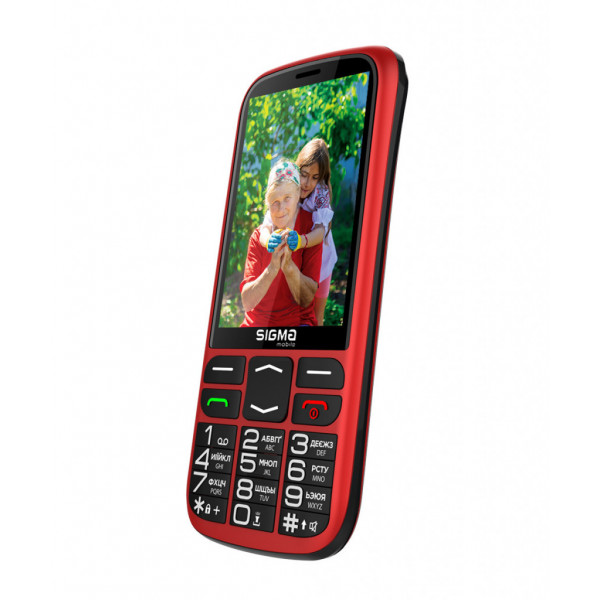 Фото - Мобільний телефон Sigma mobile Comfort 50 Optima TYPE-C DS Red