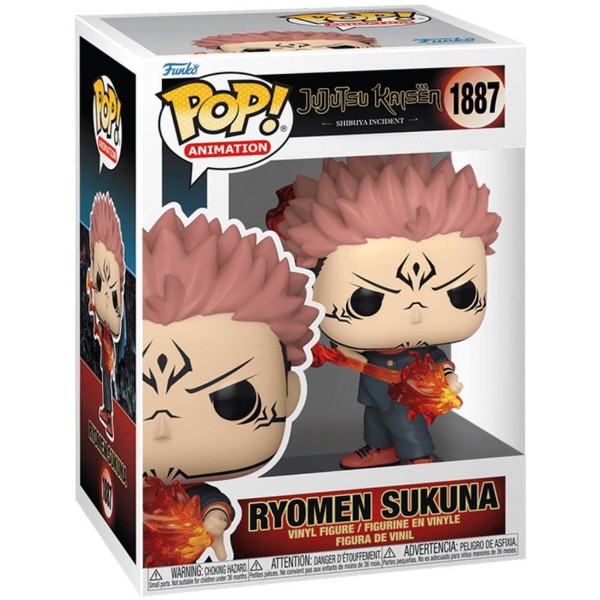 Фото - Колекційна фігурка FUNKO POP! серії Магічна битва - РЕМЕН СУКУНА (ВОГНЕНА СТРІЛА) (85322)