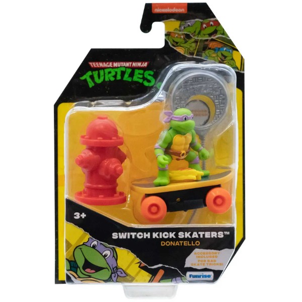 Фото - Коллекционная интерактивная фигурка TMNT Скейтбордист с лаунчером Донателло (71042)
