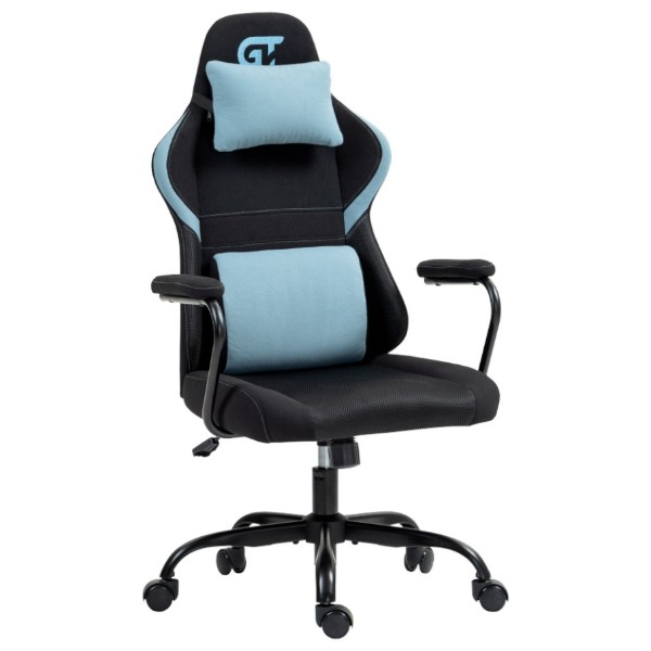 Фото - Кресло для геймеров GT Racer X-2322 Fabric Black/Blue