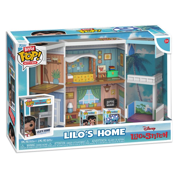 Фото - Колекційна фігурка набір FUNKO BITTY POP! Boxes серії Ліло і Стіч - БУДИНОК ЛІЛО (85536)