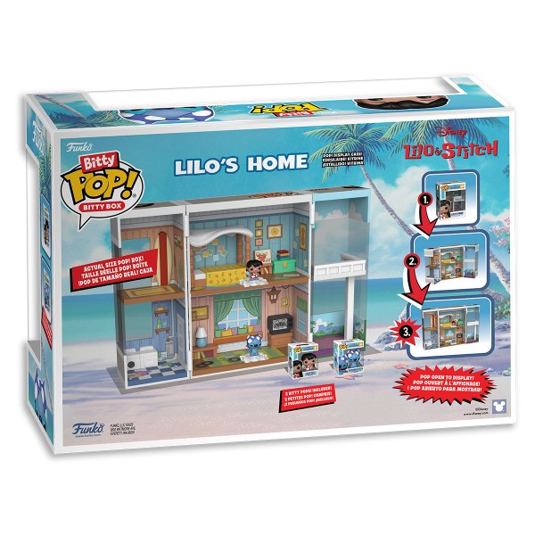Фото - Колекційна фігурка набір FUNKO BITTY POP! Boxes серії Ліло і Стіч - БУДИНОК ЛІЛО (85536)
