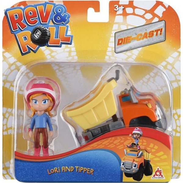 Фото - Колекційні фігурки набір Rev&Roll Рев і Рамбл DieCast Лорі і Тіппер (EU881051)