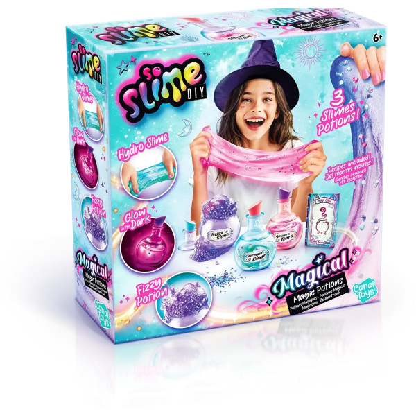 Фото - Фабрика слаймів Canal Toys Slime DIY Магічний Слайм 3 в наборі (SSC372)