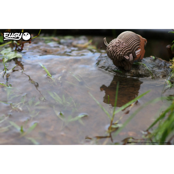 Фото - 3D пазлы EUGY Зоопарк: Бизон (XEG-045)