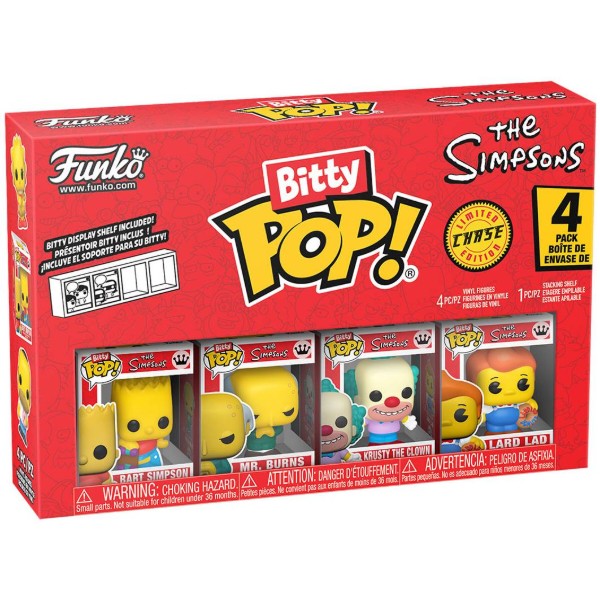 Фото - Ігрова фігурка-сюрприз набір FUNKO BITTY POP! серії Сімпсони - БАРТ (4 фігурки в ас.) (85707)