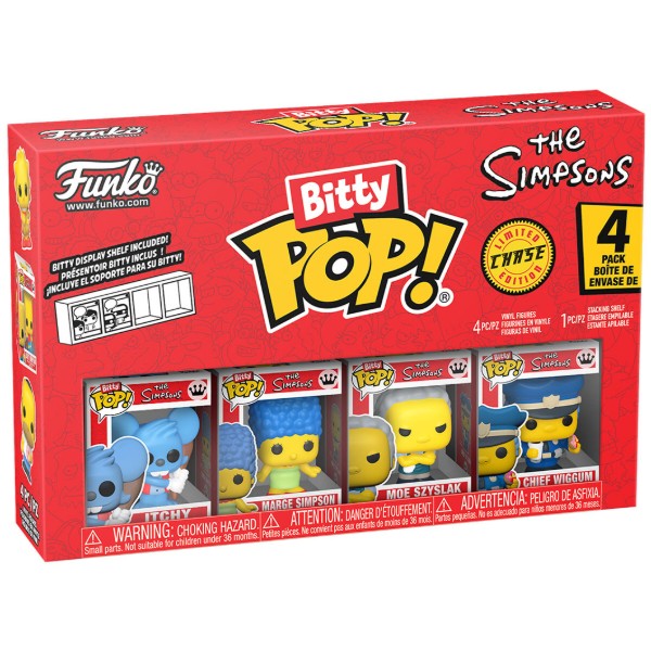 Фото - Ігрова фігурка-сюрприз FUNKO BITTY POP! серії Сімпсони - Щітка (4 фігурки в ас.) (85708)