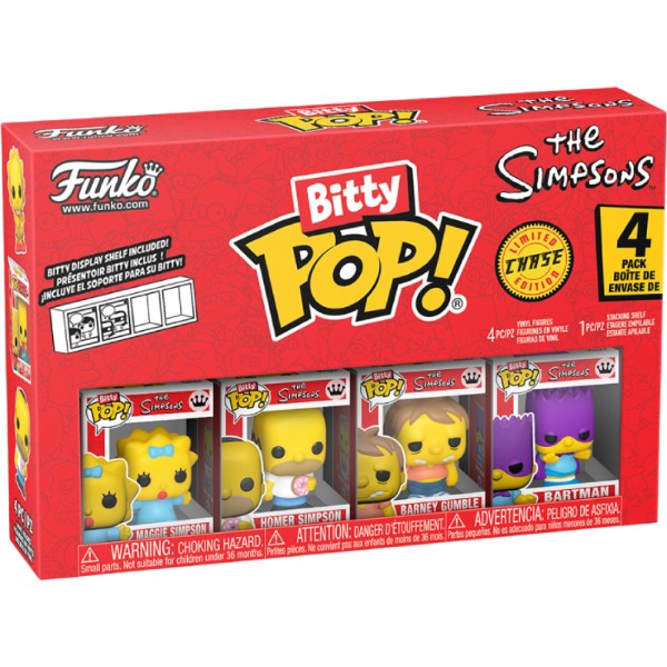 Фото - Игровая фигурка-сюрприз набор FUNKO BITTY POP! серии Симпсоны - МЭГГИ (4 фигурки в асс.) (85709)