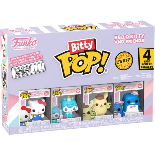 Фото - Ігрова фігурка-сюрприз набір FUNKO BITTY POP! серії Sanrio - ХЕЛЛОУ КІТТІ (4 фігурки в ас.) (85713) Фото - Ігрова фігурка-сюрприз набір FUNKO BITTY POP! серії Sanrio - ХЕЛЛОУ КІТТІ (4 фігурки в ас.) (85713)