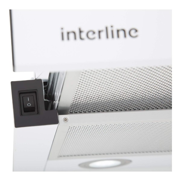 Фото - Витяжка вбудована Interline SLIM WH A/60/2/T