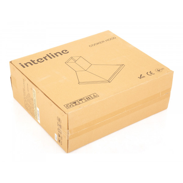 Фото - Вытяжка декоративная Interline UNNA WH A/60 PB/2/T