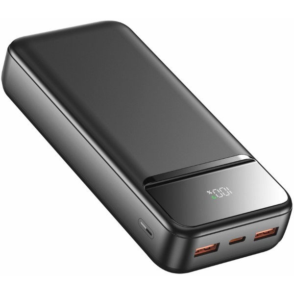 Фото - Батарея мобильная Swissten 20000 mAh POWER LINE II 22.5 Вт PD Black (8595217490628)