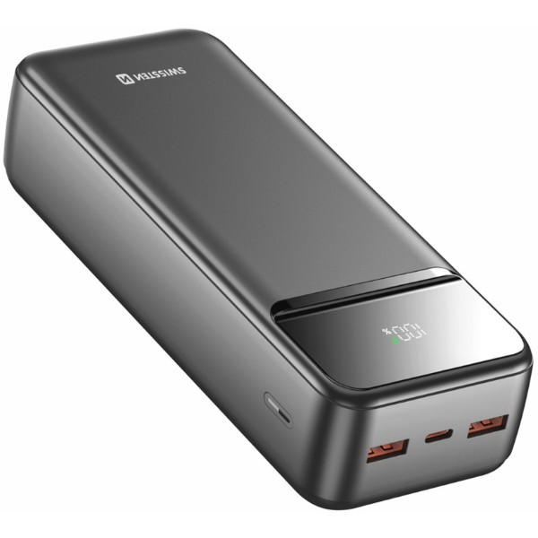 Фото - Батарея мобильная Swissten 30000 mAh POWER LINE II 22.5 Вт PD Black (8595217490635)