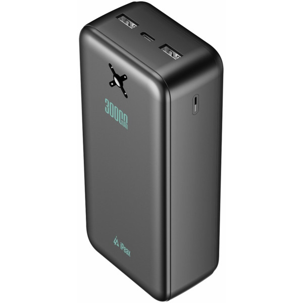 Фото - Батарея мобільна iPEAX 30000 mAh 10,5W Black (8595217491946) Фото - Батарея мобільна iPEAX 30000 mAh 10,5W Black (8595217491946)