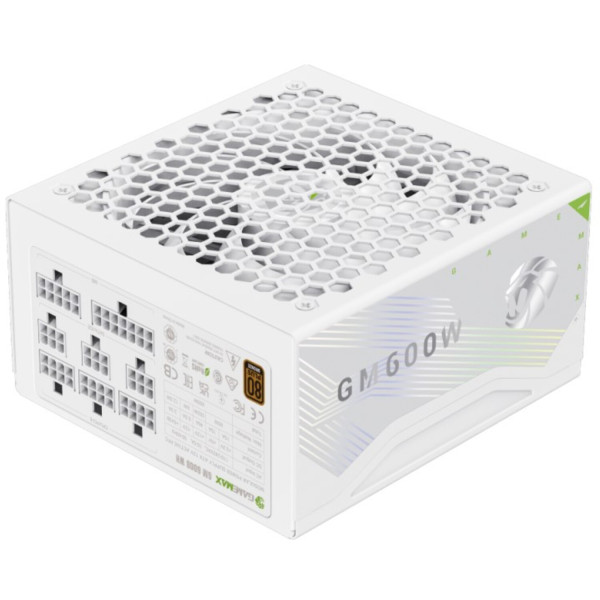 Фото - Блок живлення для ПК Gamemax GM 600B WH Fully-modular New
