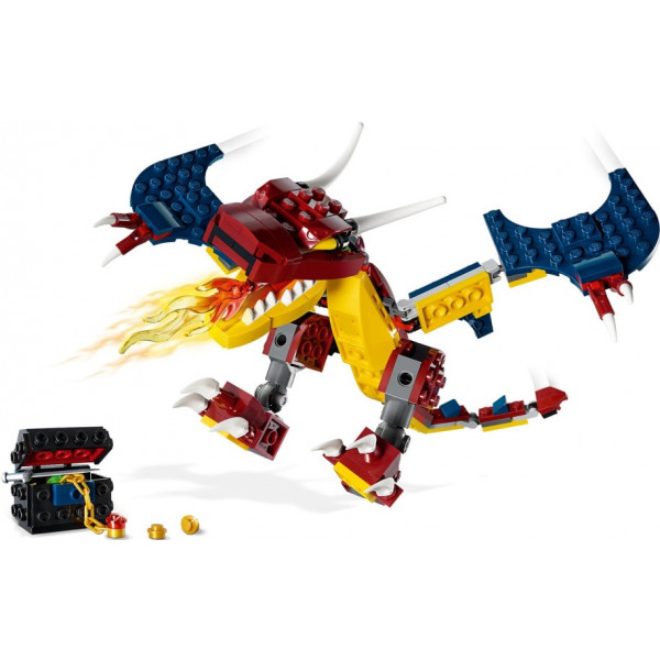 Фото - Конструктор LEGO Creator 3-in-1 Огненный дракон (31102)