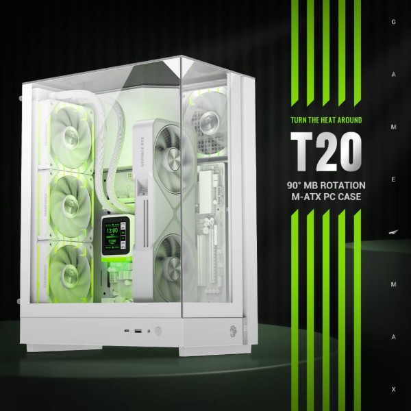 Фото - Корпус Gamemax T20 WH