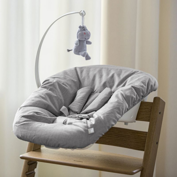 Фото - Стульчик для кормления классический Stokke кресло Tripp Trapp Newborn Grey