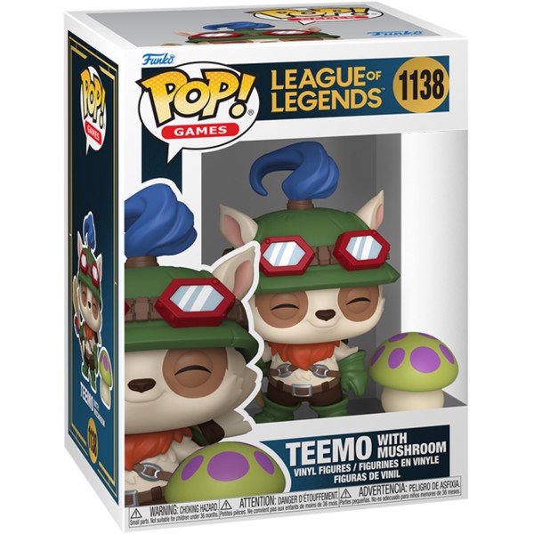Фото - Колекційна фігурка набір FUNKO POP! серії Ліга Легенд - ТІМО З ОТРУЙНОЮ ПАСТКОЮ (86113)
