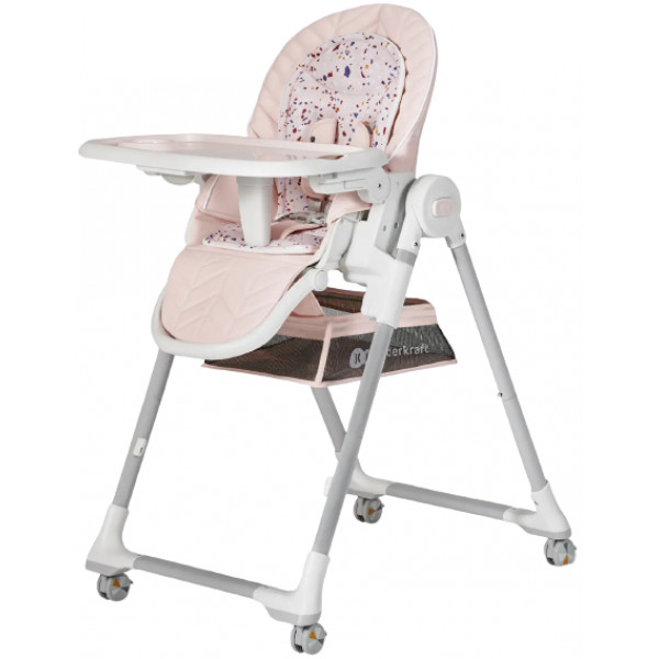 Фото - Стільчик для годування класичний Kinderkraft Lastree Pink (KHLAST00PNK0000)