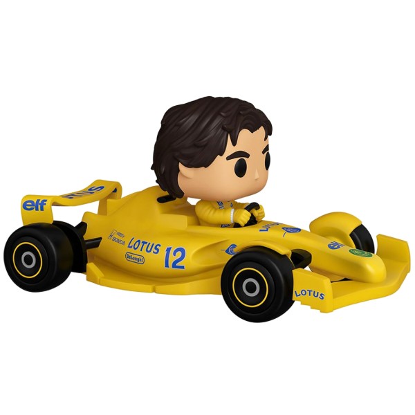 Фото - Колекційна фігурка FUNKO POP! серії Формула-1 - АЙРТОН СЕННА У БОЛІДІ (86181)