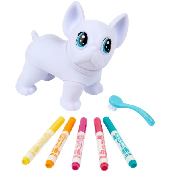 Фото - Набор для декупажа и росписи Crayola Washimals Пес-великан с фломастерами 5 шт. (74-0227)