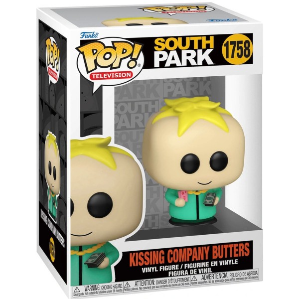 Фото - Коллекционная фигурка FUNKO POP! серии Южный парк - БАТТЕРС СТОТЧ (КОМПАНИЯ ПОЦЕЛУЕВ) (86304)