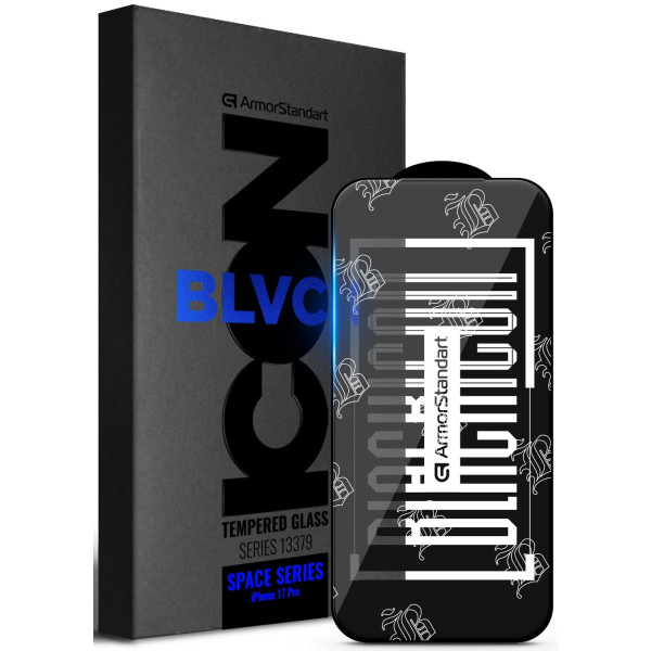 Фото - Захисне скло для смартфону Armorstandart Space Black Icon for Apple iPhone 17 Pro (ARM86395)