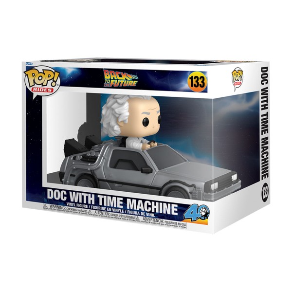 Фото - Колекційна фігурка FUNKO POP! Rides серії Назад у майбутнє - ДОК У МАШИНІ ЧАСУ (86449)