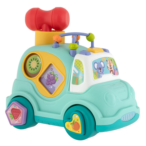 Фото - Інтерактивний сортер Baby Team Машинка-сортер (8647)