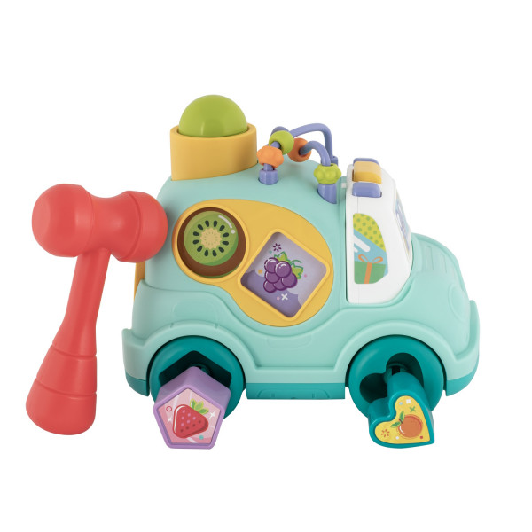 Фото - Інтерактивний сортер Baby Team Машинка-сортер (8647)