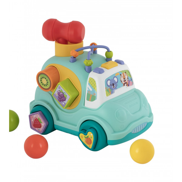 Фото - Інтерактивний сортер Baby Team Машинка-сортер (8647)