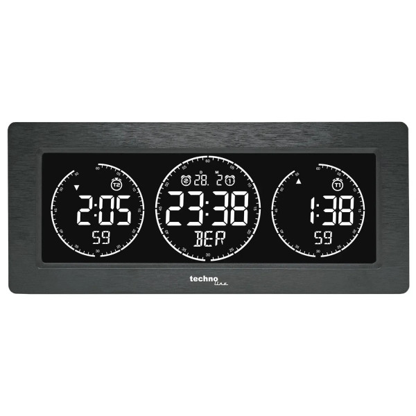 Фото - Настільний годинник Technoline WT458 Black